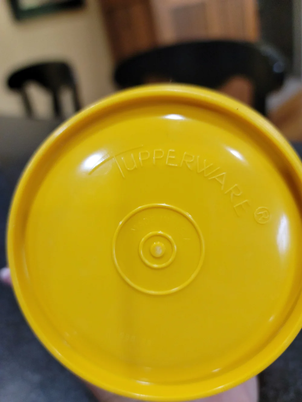 Vintage Tupperware Yellow and Orange Bowls with Matching Lids